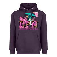Plum lpn licensed practical nurse Heavyweight Hoodie - AdoDesignShop