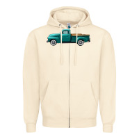 Sandshell western truck left side view Zipper Hoodie - FaDigitalArtStudio