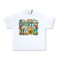 White a little country a little hood Urban Heavy Tee - texasbilliewilder