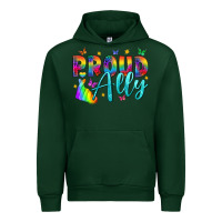 Forest Green Western Proud Ally Urban Hoodie - BundleAndBundleShop