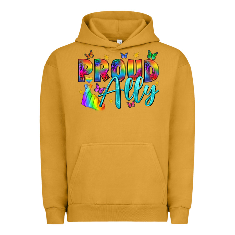 Western Proud Ally Urban Hoodie by BundleAndBundleShop | Teevron