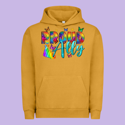 Western Proud Ally Urban Hoodie Designed By Bundleandbundleshop