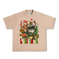 Burro Christmas Louisiana Urban Heavy Tee - BarkalooDesign