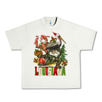 Pistachio Christmas Louisiana Urban Heavy Tee - BarkalooDesign