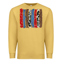 Antique Gold western brushstroke Premium Sweatshirt - AdoDesignShop