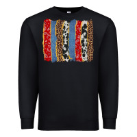 Black western brushstroke Premium Sweatshirt - AdoDesignShop