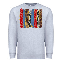 Heather Grey western brushstroke Premium Sweatshirt - AdoDesignShop