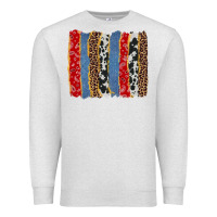 Oatmeal Heather western brushstroke Premium Sweatshirt - AdoDesignShop