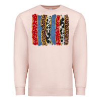 Pale Pink western brushstroke Premium Sweatshirt - AdoDesignShop