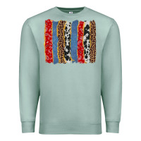 Seafoam western brushstroke Premium Sweatshirt - AdoDesignShop
