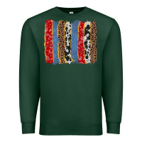 Sports Green western brushstroke Premium Sweatshirt - AdoDesignShop