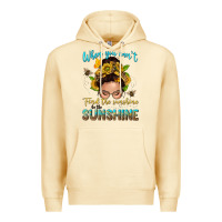 Pina Colada when you cant find the sunshine be the sunshine me Premium Hoodie - NancyCooperArtShop