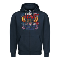Navy you look like the 4th of july makes me want a hot dog weal bad Zipper Hoodie - CowhideDigitalArt
