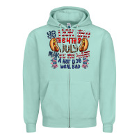 Seafoam you look like the 4th of july makes me want a hot dog weal bad Zipper Hoodie - CowhideDigitalArt