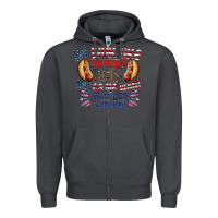Smoke you look like the 4th of july makes me want a hot dog weal bad Zipper Hoodie - CowhideDigitalArt