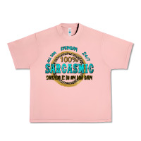 Salmon all day everyday 247 100 sarcasmic sarcasm is in m Urban Heavy Tee - Zillion Design Studio