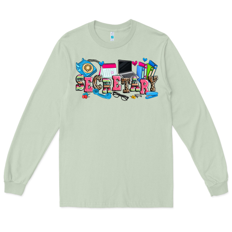 Secretary Long Sleeve Tee by Zillion Design Studio | Teevron