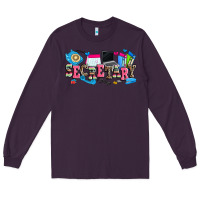 Plum secretary Long Sleeve Tee - Zillion Design Studio