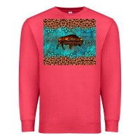 Cardinal bison leopard gemstone Premium Sweatshirt - Artiststas
