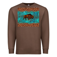 Chestnut bison leopard gemstone Premium Sweatshirt - Artiststas