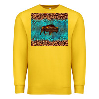 Lemon bison leopard gemstone Premium Sweatshirt - Artiststas