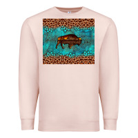 Pale Pink bison leopard gemstone Premium Sweatshirt - Artiststas