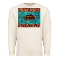 Sandshell bison leopard gemstone Premium Sweatshirt - Artiststas