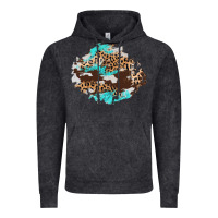Vintage Black cowhide leopard turquoise patch Vintage Hoodie - AdoDesignShop