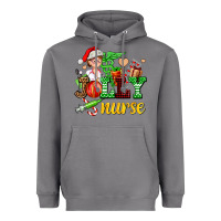 Storm jolly nurse with Christmas element Heavyweight Hoodie - AdoDesignShop