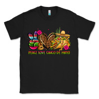 Black peace love cinco de mayo Classic Tee - CTS Tumbler Store