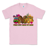 Bubblegum Pink peace love cinco de mayo Classic Tee - CTS Tumbler Store