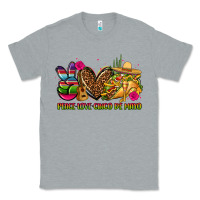 Heather Grey peace love cinco de mayo Classic Tee - CTS Tumbler Store