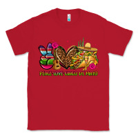 Red peace love cinco de mayo Classic Tee - CTS Tumbler Store