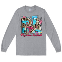 Heather Grey pa physician assistant Long Sleeve Tee - Zillion Design Studio