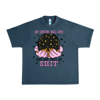 Midnight Navy my crystal ball says you are full of Urban Heavy Tee - Zillion Design Studio