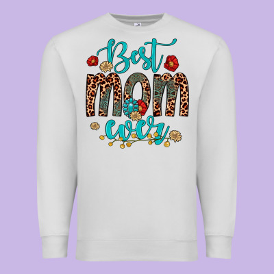 Best Mom Ever Premium Sweatshirt Designed By Artiststas