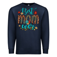 Navy best mom ever Premium Sweatshirt - Artiststas