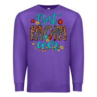 Purple best mom ever Premium Sweatshirt - Artiststas