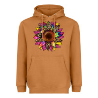Meerkat tie dye leopard sunflower Heavyweight Hoodie - Artiststas