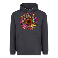 Smoke tie dye leopard sunflower Heavyweight Hoodie - Artiststas