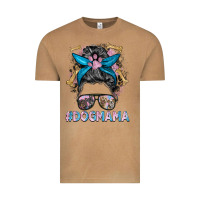 Vintage Camel dog mama messy bun Vintage Tee - BarkalooDesign