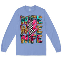 Race Wife Wife Wife Lightningbolt Long Sleeve Tee | Teevron