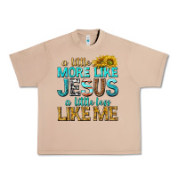 Burro a little more like jesus a little less like me Urban Heavy Tee - texasbilliewilder