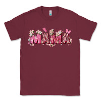 Burgundy pink flowers mama Classic Tee - Zillion Design Studio