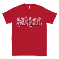 Red pink flowers mama Classic Tee - Zillion Design Studio