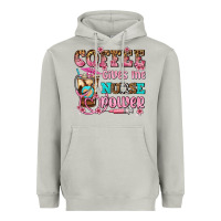 Moon Dust coffee gives me nurse power Heavyweight Hoodie - AdoDesignShop