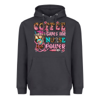 Smoke coffee gives me nurse power Heavyweight Hoodie - AdoDesignShop