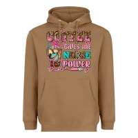 Toasted Coconut coffee gives me nurse power Heavyweight Hoodie - AdoDesignShop