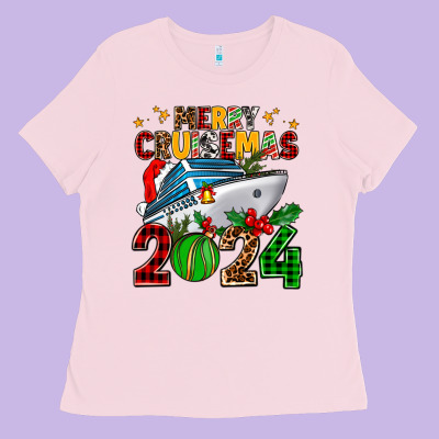 Merry Cruisemas 2024 Ladies Tee Designed By Adodesignshop
