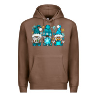 Chestnut winter afro gnomies Premium Hoodie - NancyCooperArtShop